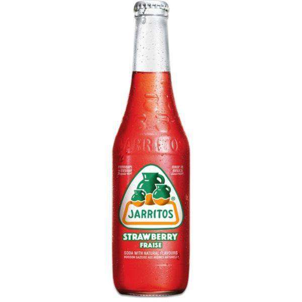 Jarritos Strawberry 24 x 370 ml, Strawberry Drink Near Me — Bulk Mart
