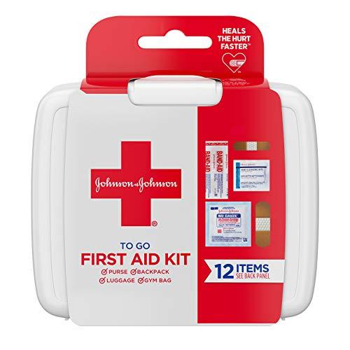 Johnson & Johnson - To Go Mini First Aid Kit, 12 Items - Each - Bulk Mart