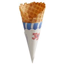 JOY #6216 Jacketed Regular Waffle Cones - 216/Case — Bulk Mart