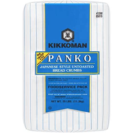 Kikkoman - Panko Japanese Style Untoasted Bread Crumbs - 25 Lbs - Bulk Mart