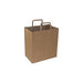 Kraft - 11" x 6.75" x 12" Kraft Paper Bag With Handle - 250/Case - Bulk Mart