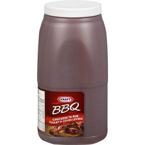 Kraft - Chicken & Rib BBQ Sauce - 2 x 3.78 L - Bulk Mart