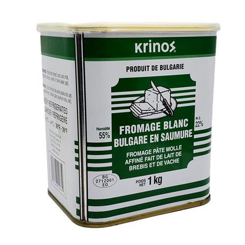 Krinos - Bulgarian White Brined Sheep's Milk Cheese - 1 Kg - Bulk Mart