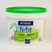 Krinos - Feta Cow & Goat Cheese - 3 Kg - Bulk Mart