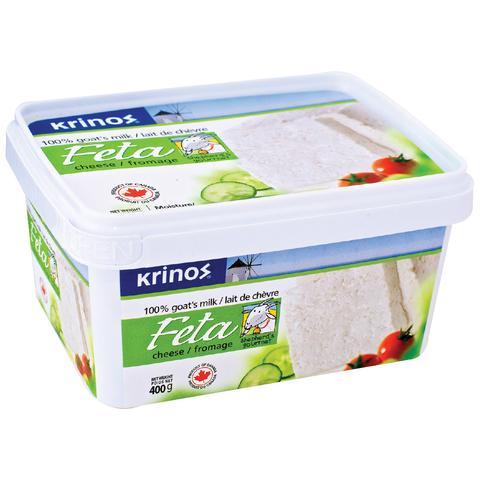 Krinos - Goat's Milk Feta - 400g - Bulk Mart