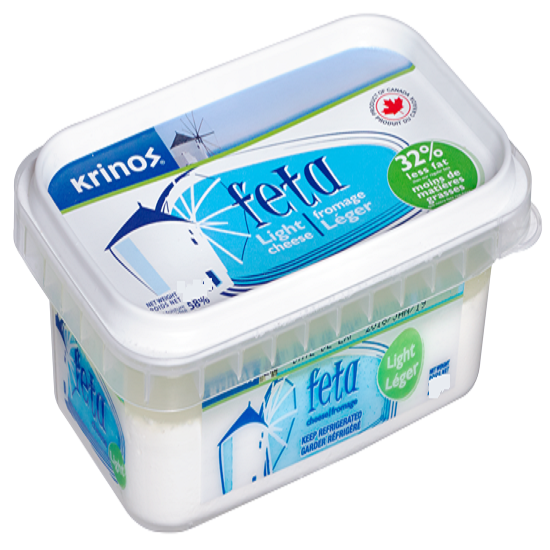 Krinos - Light Feta Cheese - 1 Kg - Bulk Mart
