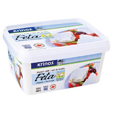 Krinos - Sheep's Milk Feta - 400g - Bulk Mart