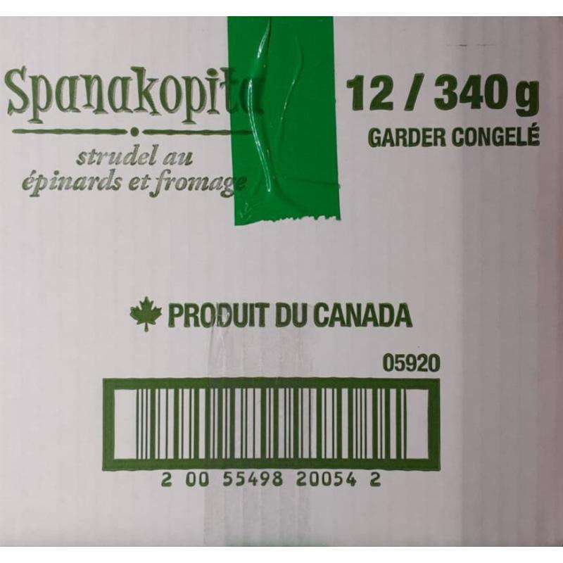 Krinos - Spanakopita Fillo Triangles Spinach & Feta Cheese - 340 g - Bulk Mart