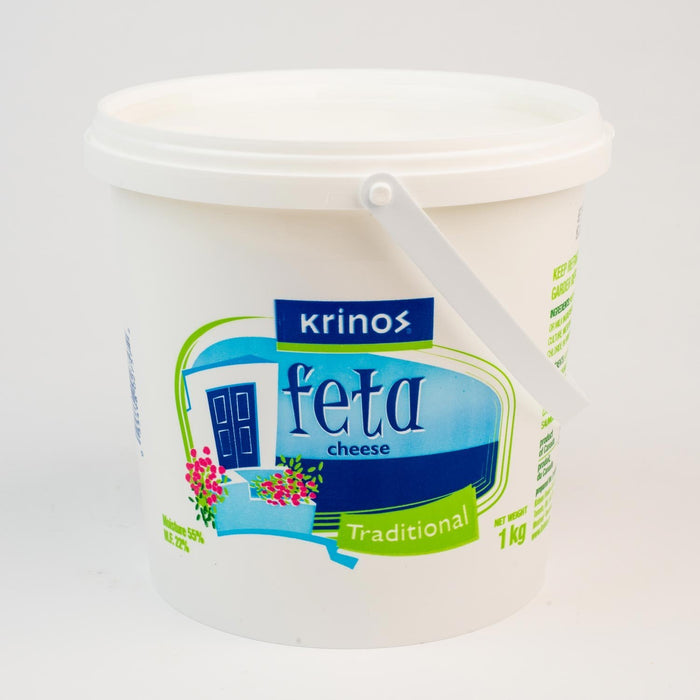 Krinos - Traditional Feta Cheese - 1 Kg - Bulk Mart
