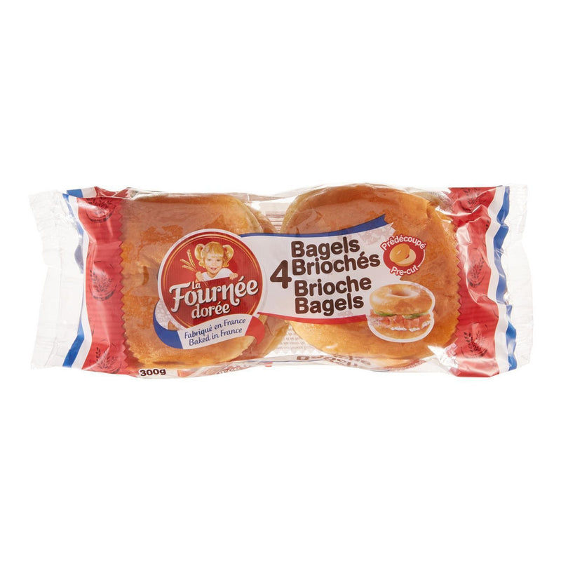 La Fournee Doree - Brioche Soft Bagel - 300 g - Bulk Mart