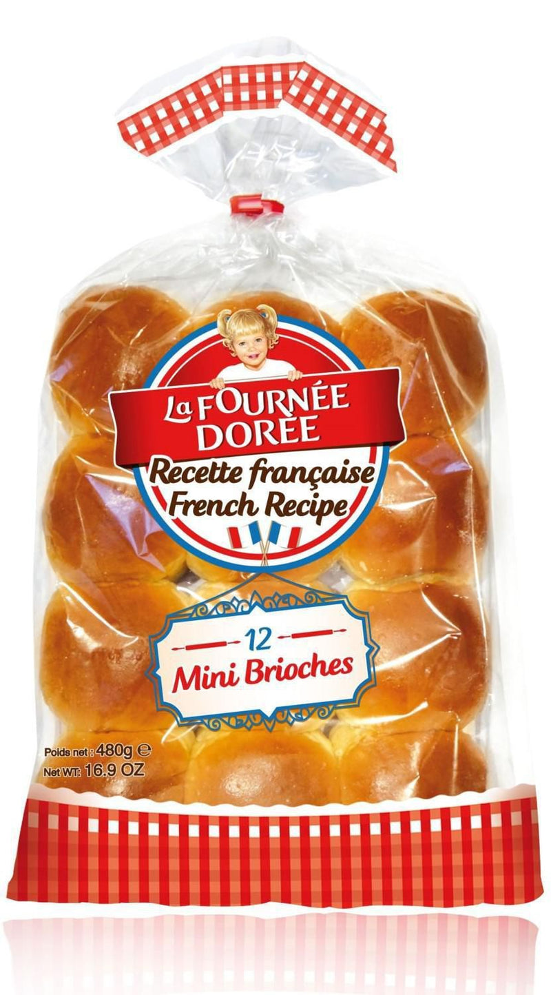 La fournee Doree - Broiche Mini Buns - 12 / Pack - Bulk Mart