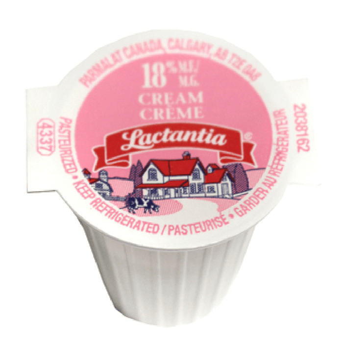 Lactantia - 18% Cream Portions - 160 x 9 ml - Bulk Mart