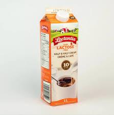 Lactantia - Lactose Free 10% Half & Half Cream - 1 L - Bulk Mart