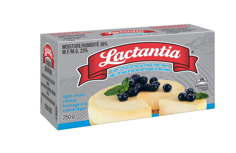 Lactantia - Omega-3 Light Cream Cheese - 250g - Bulk Mart