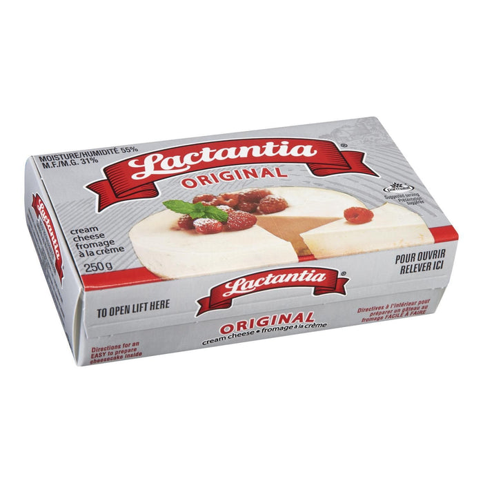 Lactantia - Omega-3 Regular Cream Cheese - 250g - Bulk Mart