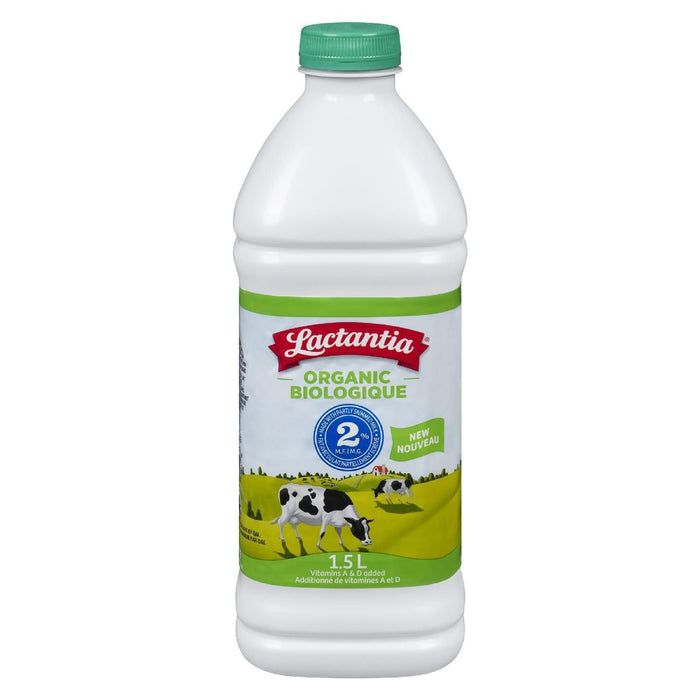 Lactantia - Organic Milk 2% - 1.5 L - Bulk Mart