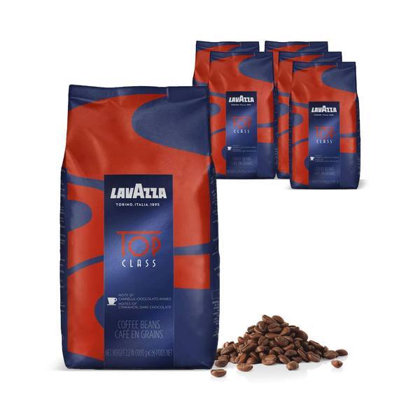 Lavazza - Top Class Espresso Whole Bean Coffee Bag - 1 kg - Bulk Mart