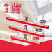 Liao - 18" EVA Floor Squeegee Stainless Steel Head/Clip Design 52" Metal Handle - 1 Set - Bulk Mart