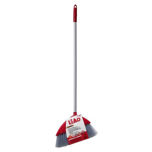 Liao - Angle Lobby Broom 4" Bristle Metal Handle - Each - Bulk Mart
