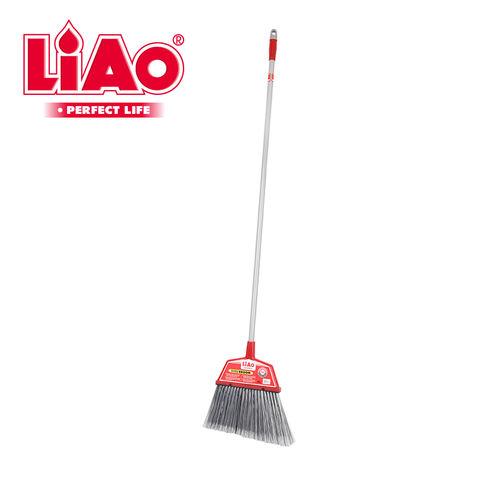 Liao - Angle Lobby Broom 8" Plastic Head Metal Handle - Each - Bulk Mart