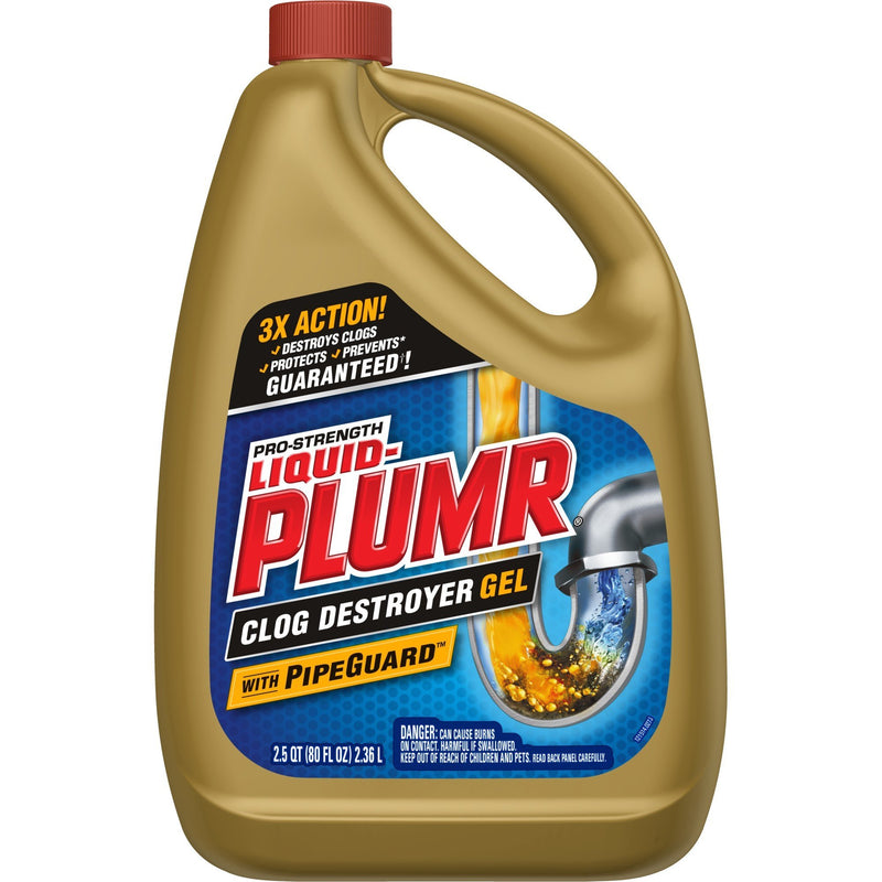 Liquid Plumr - Pro Strength Full Clog Destroyer Drain Opener - 2.37 L - Bulk Mart
