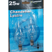 Luminus - 25W Clear Chandelier Light Bulb, P-11325 - 2 / Pack - Bulk Mart
