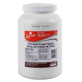 Lynch - Coconut Cream Syrup - 2 L - Bulk Mart