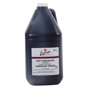 Lynch - Hot Chocolate Liquid Drink Base - 2 x 4 L - Bulk Mart