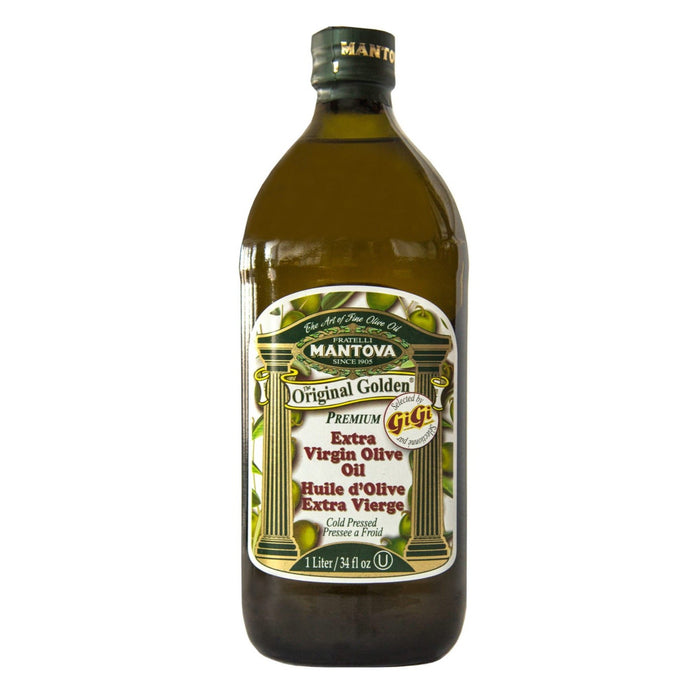 Mantova - Original Golden Extra Virgin Olive Oil - 6 x 1 L - Bulk Mart