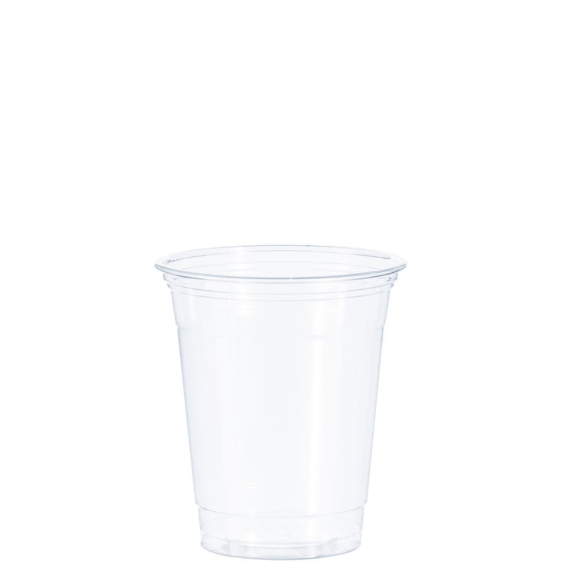 MC - 12 Oz Ultra Clear PET Plastic Cold Cup - 1000/Case - Bulk Mart