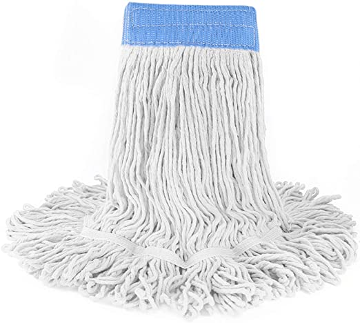 MC - 16 oz Mop Head Synthetic Loop-End Small Natural - Each - Bulk Mart