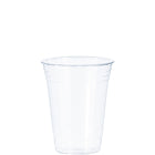 DURA - 16 Oz Clear Plastic Cold Cups PET, 98mm Rim - 50/Pack