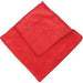 MC - 16"x 16" Microfiber Cloth Red - 25 / Pack - Bulk Mart