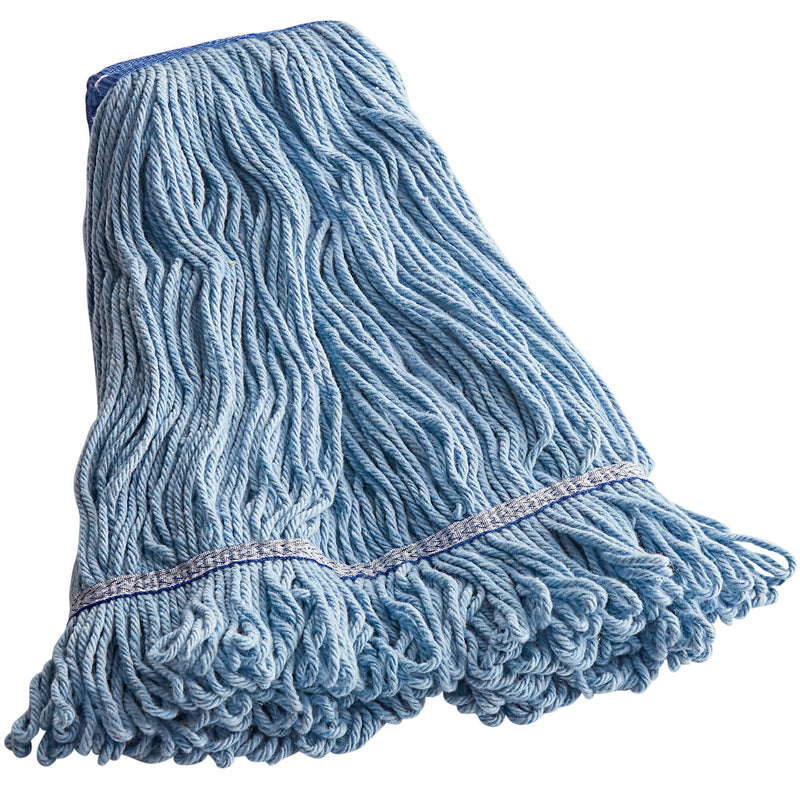 MC - 20 oz Mop Head Synthetic Loop End Medium Blue - Each - Bulk Mart