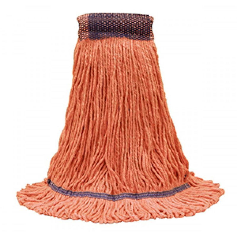MC - 20 oz Mop Head Synthetic Loop End Medium Orange - Each - Bulk Mart