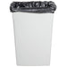 MC - 20" x 22" Regular Utility Black Garbage Bags - 500 / Case - Bulk Mart