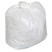 MC - 20" x 22" Regular White Utility Garbage Bags - 500 / Case - Bulk Mart