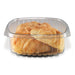 MC - 48 Oz Clear Hinged Lid Container - 200 / Case - Bulk Mart