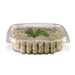 MC - 8 Oz Clear Hinged Lid Container - 50/Pack - Bulk Mart