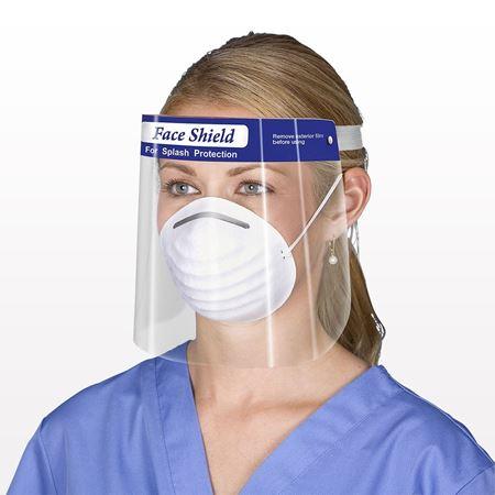 MC - Front Line Medical Face Shield Clear - Each - Bulk Mart