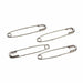MC - Safety Pins #1 Silver 1-1/16" - 1440 / Box - Bulk Mart