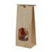 McCall's - 1/2 Lb. Kraft Paper Bag With Window & Tin Tie Closure - 25/Pack - Bulk Mart