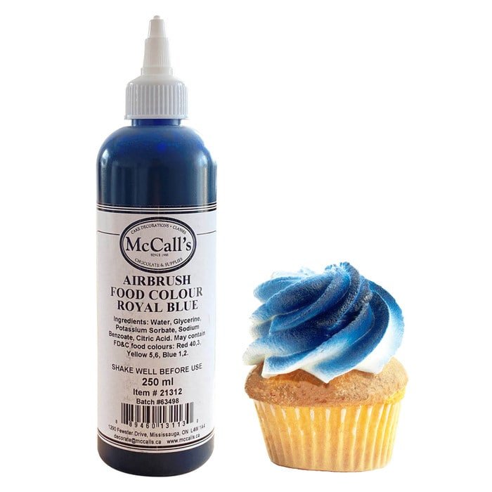 Mccall's - Airbrush Food Color Royal Blue - 250 ml - Bulk Mart