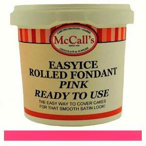 Mccall's - Fondant Pink Easy Roll - 1 Kg - Bulk Mart