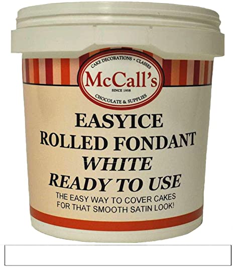 Mccall's - Fondant White Easy Roll - 10 Kg - Bulk Mart