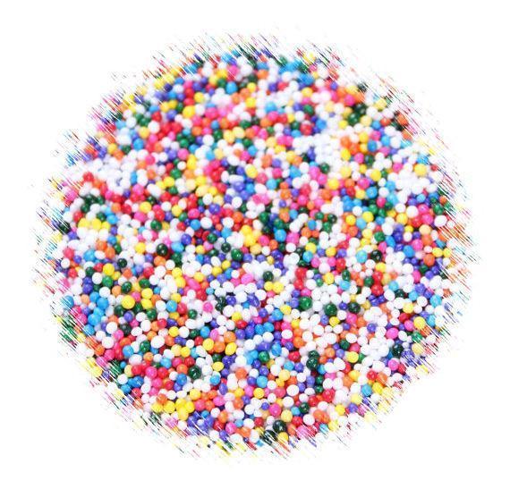 Sprinkles Nonpareil Assorted 800g Mccall's, Colorful Sprinkles, Near Me