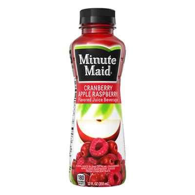 Minute Maid - Cranberry Apple Raspberry Juice - 12 × 355 ml - Bulk Mart