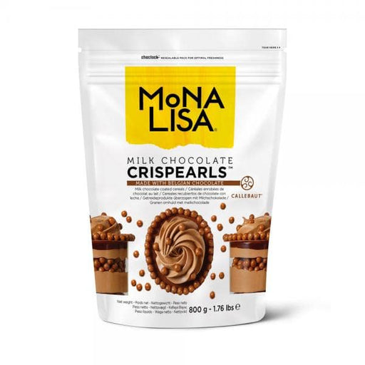 Mona Lisa - Crispearls Milk Chocolate - 800 g - Bulk Mart