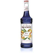 Monin - Blue Curacao Syrup - 750 ml - Bulk Mart