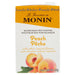 Monin - Peach Smoothie Mix - 46 Oz - Bulk Mart